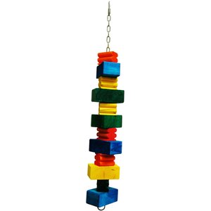 ZOO-MAX Napoleon Bird Toy, Multicolor - Chewy.com