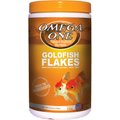 Omega One Protein Enhanced Goldfish Flakes Fish Food, 5.3-oz jar