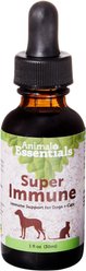 Animal Essentials Super Immune Support Dog & Cat Supplement, 1-oz bottle