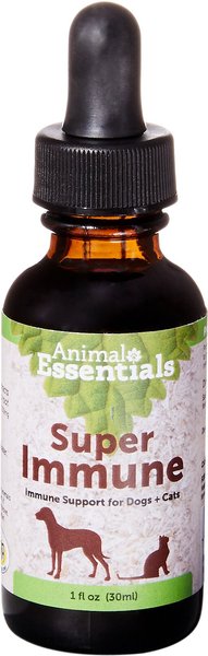 Animal Essentials Super Immune Support Dog & Cat Supplement, 1-oz bottle slide 1 of 5