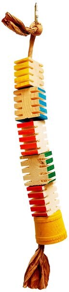 Birdology Large Bamboo Ball Bird Toy, 2-in, 4 count