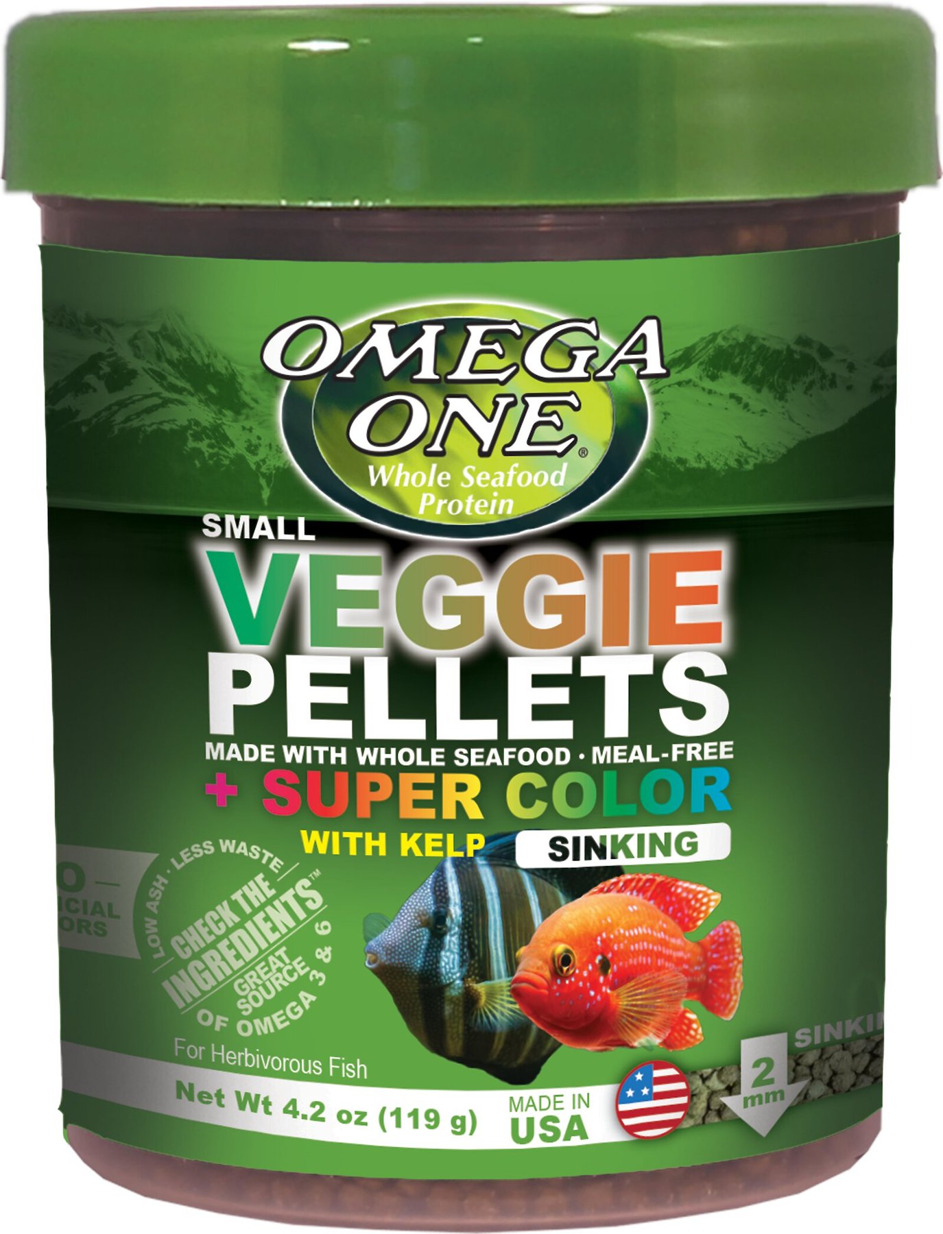 omega one veggie pellets