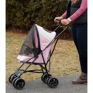 Pet Gear Travel Lite Pet Stroller, Pink