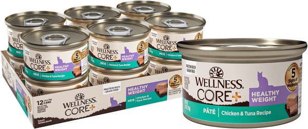 WELLNESS CORE Healthy Weight Chicken Tuna Natural Grain Free