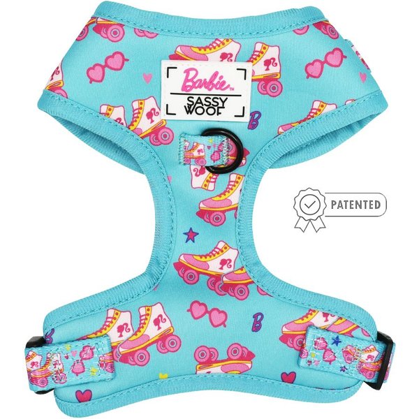 Sassy Woof Superman Dog Harness, Blue