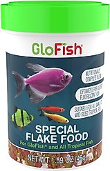 GloFish Special Flakes Fish Food, 1.59-oz jar