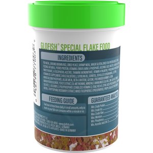 GloFish Special Flakes Fish Food, 1.59-oz jar