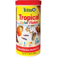 Tetra Color Tropical Flakes Fish Food, 7.06-oz jar