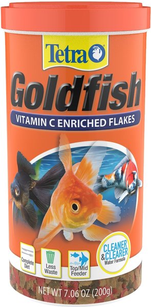 TetraFin Goldfish Flakes Fish Food, 7.06-oz jar slide 1 of 6