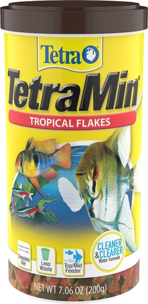 TetraMin Tropical Flakes Fish Food, 7.06-oz jar slide 1 of 7