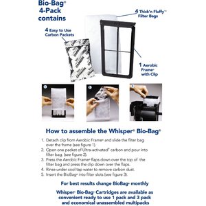 Tetra Bio-Bag Large Disposable Filter Cartridges, 12 count