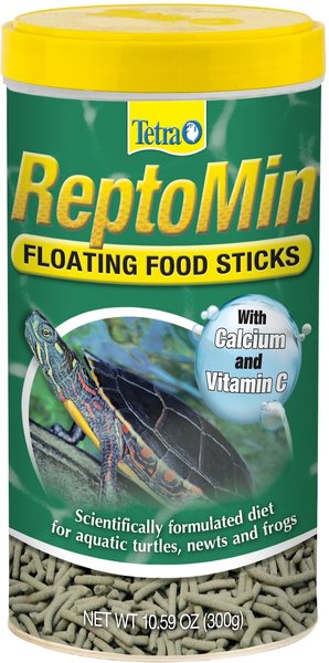 Tetra ReptoMin Floating Sticks Turtle & Amphibian Food, 10.59-oz jar slide 1 of 8
