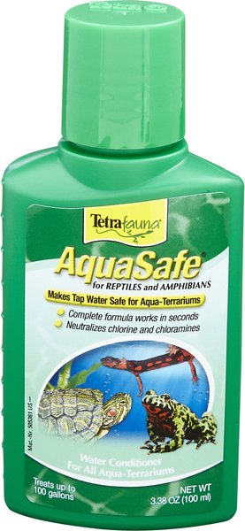 Tetrafauna AquaSafe Reptile Water Conditioner, 3.38-oz bottle slide 1 of 9