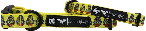 Buckle-Down Wonder Woman Dog Collar, Large