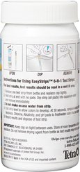 Tetra EasyStrips 6-in-1 Freshwater & Saltwater Aquarium Test Strips, 100 count slide 2 of 5