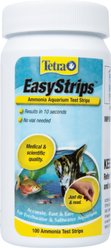 Tetra EasyStrips Ammonia Freshwater & Saltwater Aquarium Test Strips, 100 count