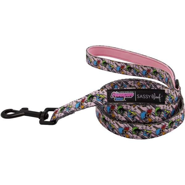 SASSY WOOF Powerpuff Girls Dog Harness, Pink, Small: 16 to 21-in