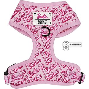 Sassy Woof Malibu Dog Harness, Pink, Medium: 18 to 25-in chest