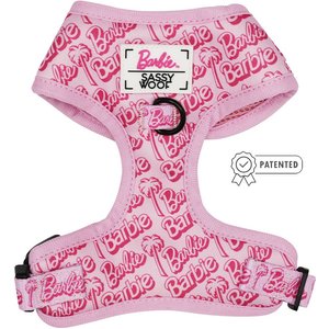 Sassy Woof Malibu Dog Harness, Pink, X-Large: 24 to 35-in chest