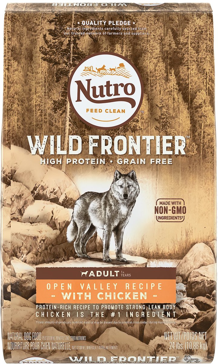 Nutro frontier dog on sale food