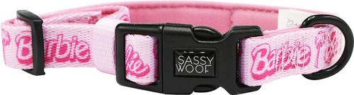 Show full view: Sassy Woof Malibu Dog Collar, Pink, Large: 16 to 26-in neck, .98-in wide slide 2 of 5