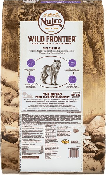 nutro feed clean wild frontier