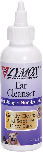 Zymox Enzymatic Ear Cleanser for Dogs & Cats, 4-oz bottle slide 1 of 7