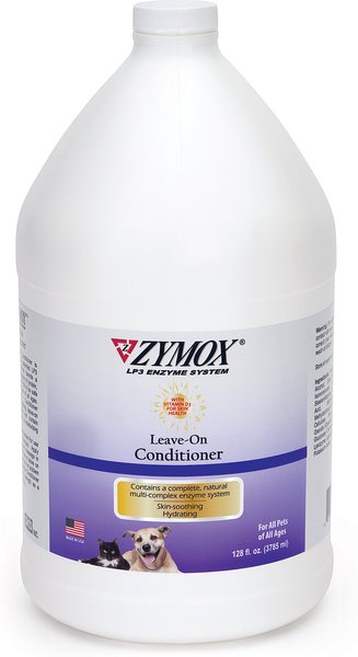 Zymox Enzymatic Dogs & Cat Leave-on Conditioner, 1-gal bottle slide 1 of 5