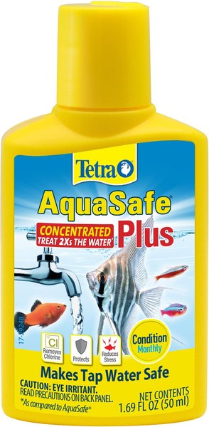 Tetra AquaSafe Plus Aquarium Water Conditioner 16.9 fl oz.