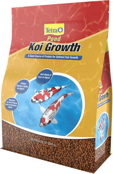 Tetra Pond Koi Growth High Protein Koi & Goldfish Food, 4.85-lb bag slide 1 of 8