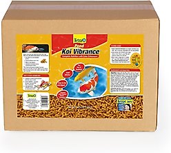 Tetra Pond Koi Vibrance Color Enhancing Sticks Koi & Goldfish Food, 16.5-lb box