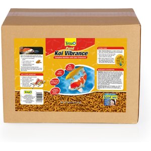 Tetra Pond Koi Vibrance Color Enhancing Sticks Koi & Goldfish Food, 16.5-lb box