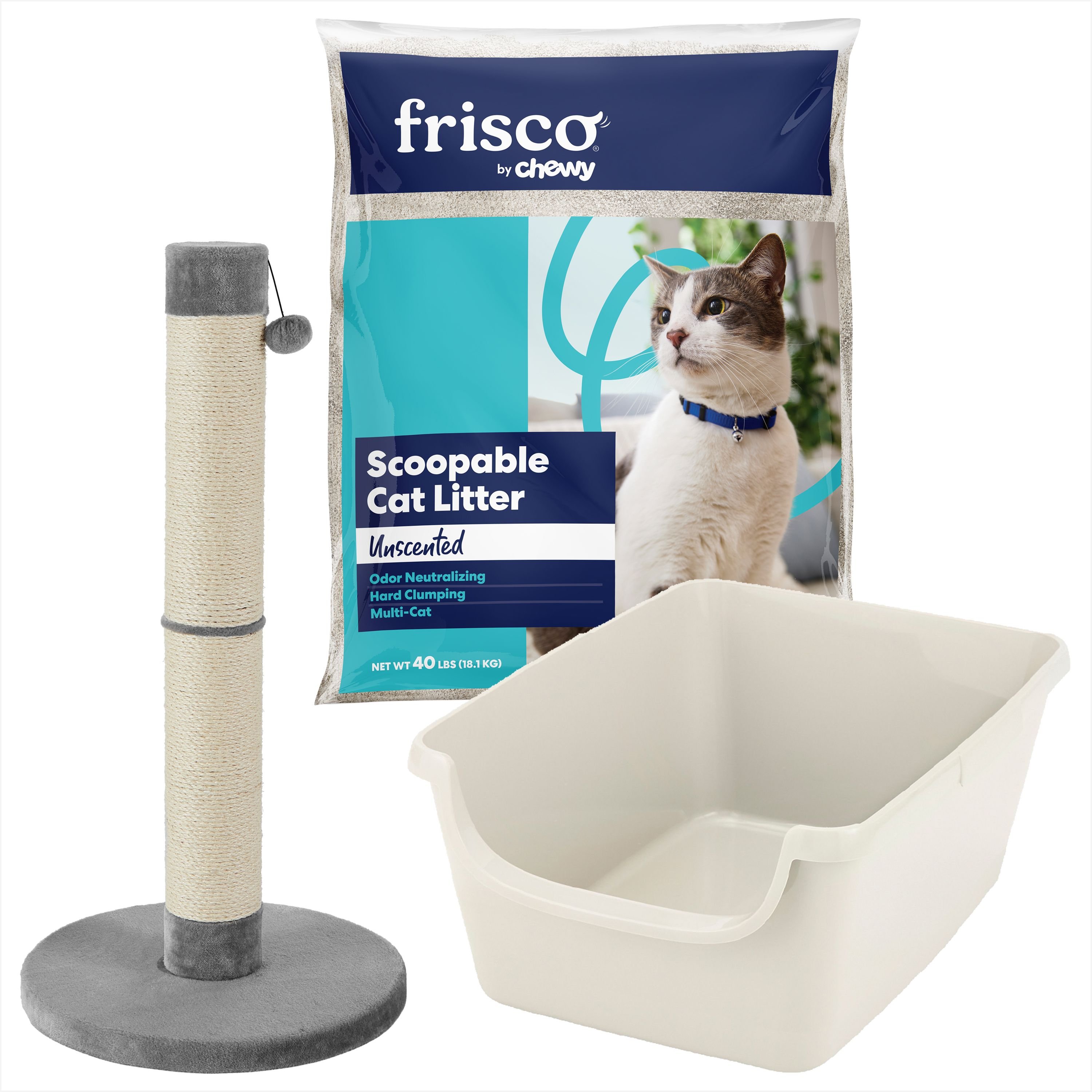 FRISCO High Sided Cat Litter Box Extra Large 2 items reviews Chewy