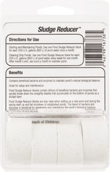 Tetra Pond Sludge Reducer with Clear-Zyme Technology Water Conditioner, 4 count slide 2 of 5