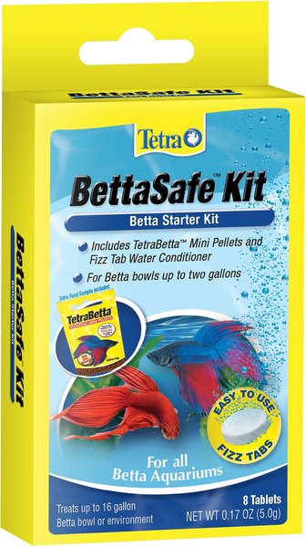 Tetra BettaSafe Starter Kit Water Conditioner, 8 count slide 1 of 5