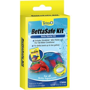 Tetra BettaSafe Starter Kit Water Conditioner, 8 count