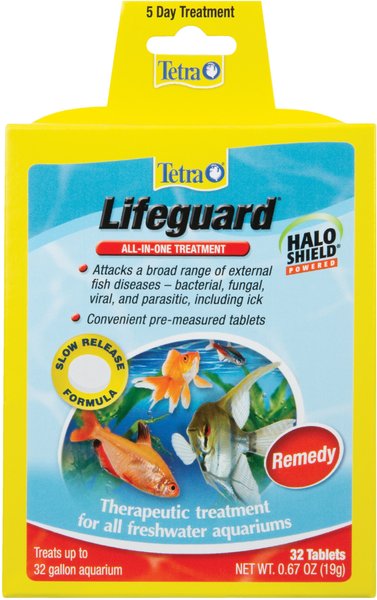 Tetra Lifeguard All-in-One Bacterial & Fungus Treatment, 32 count slide 1 of 7