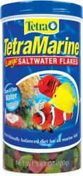 TetraMarine Saltwater Flakes Marine Fish Food, 5.65-oz jar
