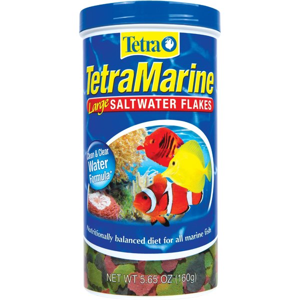 TetraMin Large Tropical Flakes Fish Food, 5.65-oz jar