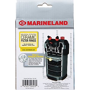 Marineland C-Series Canister Ceramic Rings Filter Media, 140 count