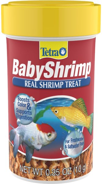 Tetra BabyShrimp Sun Dried Gammarus Freshwater & Saltwater Fish Food, .35-oz jar slide 1 of 5