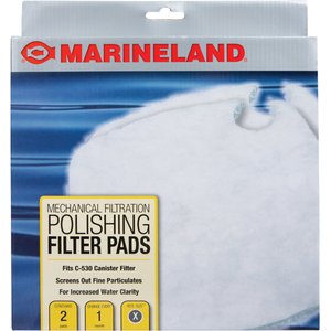 Marineland C-530 Canister Polishing Filter Pads Media, 2 count