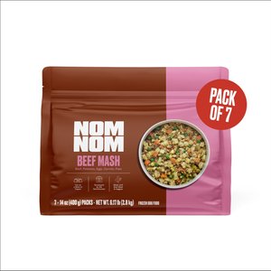 NOM NOM Freshly Made Frozen Grain Free Pork Potluck Dog Food 14