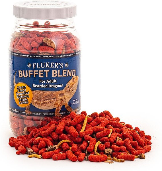 Fluker's Buffet Blend Adult Bearded Dragon Food, 2.9-oz jar slide 1 of 4
