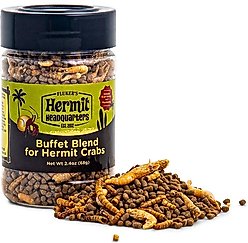 Fluker's Buffet Blend Hermit Crab Food, 2.4-oz jar