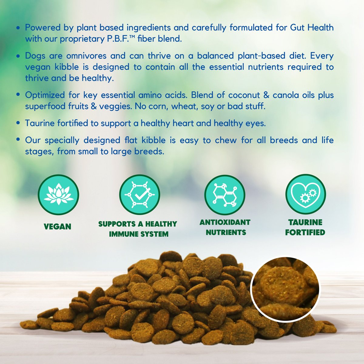 LUCY PET PRODUCTS Vegetarian Formula Dry Dog Food, 20lb bag