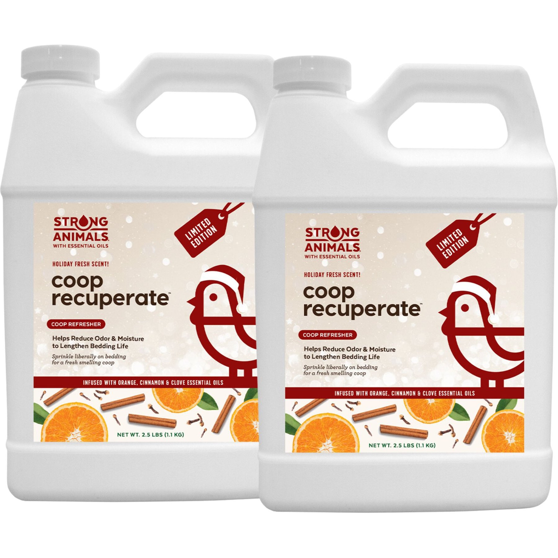 STRONG ANIMALS Holiday Limited Edition Coop Recuperate, 2 count