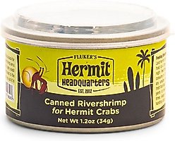 Fluker's Rivershrimp Hermit Crab Food, 1.2-oz can