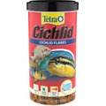 Tetra Cichlid Flakes Cichlid Fish Food, 5.65-oz jar