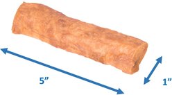 Fieldcrest Farms Nothin' To Hide Small Roll 5-inch Salmon Flavor Dog Chews, 2 count slide 2 of 4